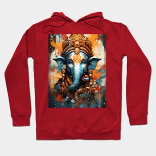 Ganesh Art work, Ganesh Festival, Indian Festival Hoodie